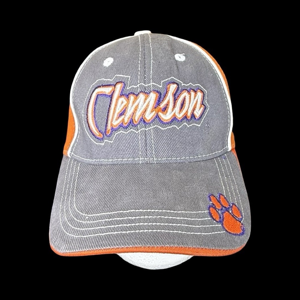 Clemson Tigers Baseball Cap Hat Strapback Adjustable Captivating Headgear NCAA